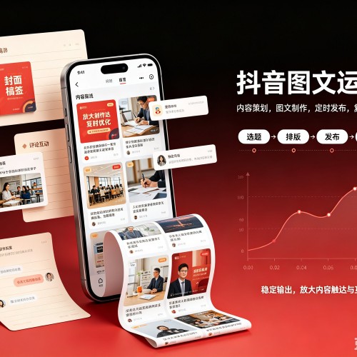 镇康抖音图文代运营服务